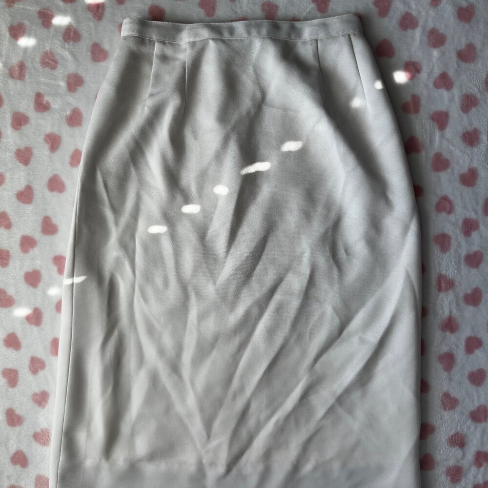 White Pencil Skirt